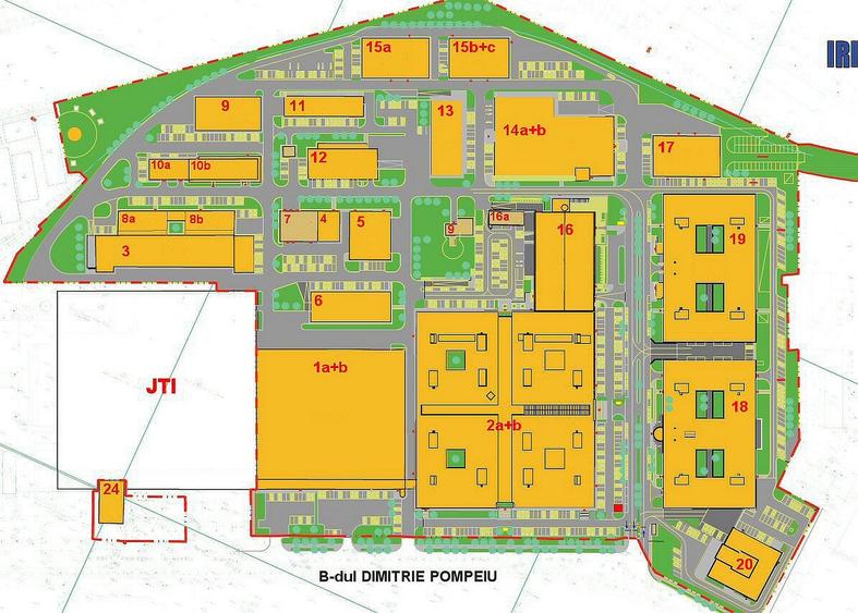 Iride Business Park,Dimitrie Pompeiu 9-9A-comision 0%, reprezentam proprietarul!