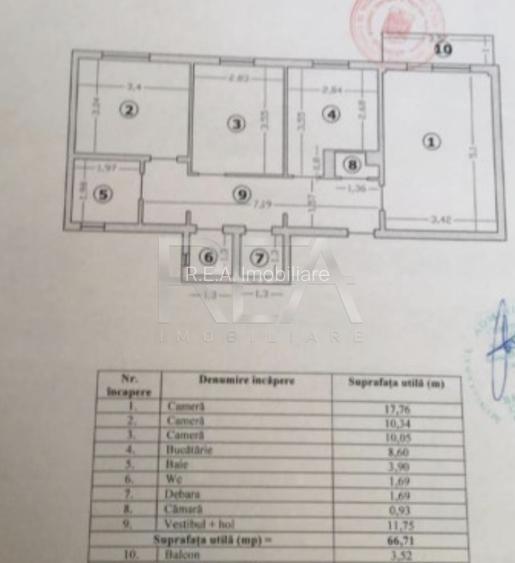 3 camere, bloc 1979, anvelopat-Gorjului/Valea Lunga - 10