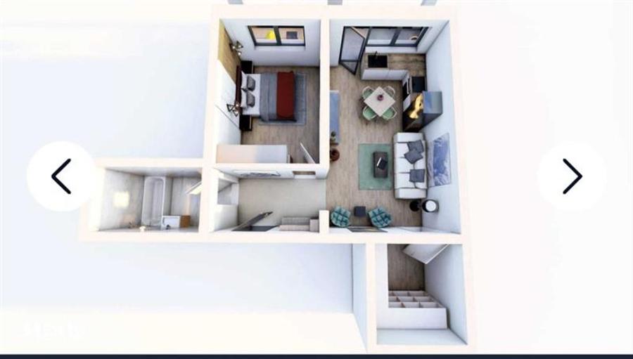 Apartament 2 camere, constructie noua 2025, etaj 3/4, complet mobilat si utilat.