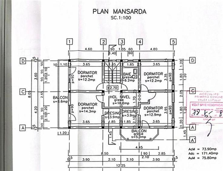 Vila P+M+Pod , 6 camere , 500mp teren - Valea Lupului, Iasi - 4