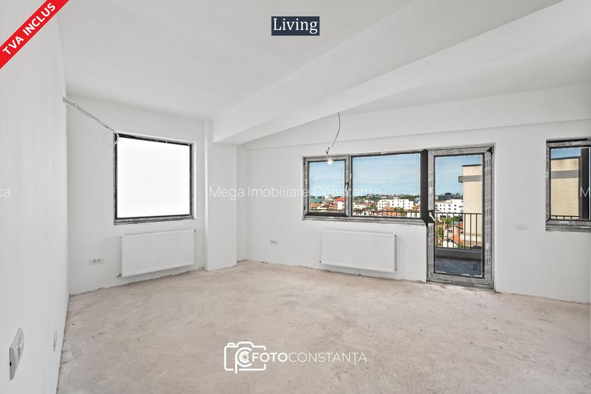 ✅TVA inclus: Apartament decomandat · 2 camere + cămară | Vedere lacul Siutghiol - 3