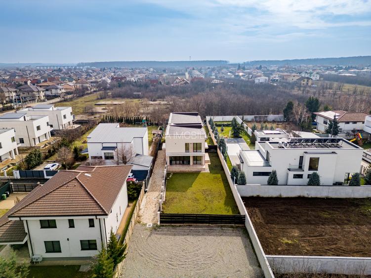 Vilă modernă, 4 dormitoare, Corbeanca, Str. Fermei nr. 6D - 38