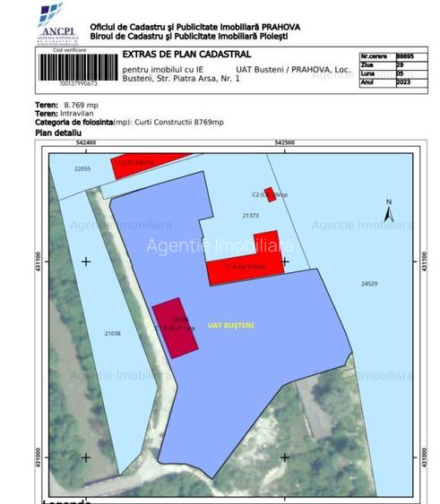 Teren Industrial Busteni - Sinaia - Acces DN1 + cale ferata - Comision 0% - 1
