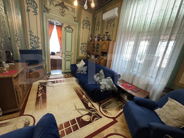 Apartament 3 camere, parter în casă istorică – ultracentral, Carol I