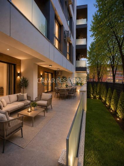 Cavar Residence Proiect Bradetului Metrou Terasa Curte - 2