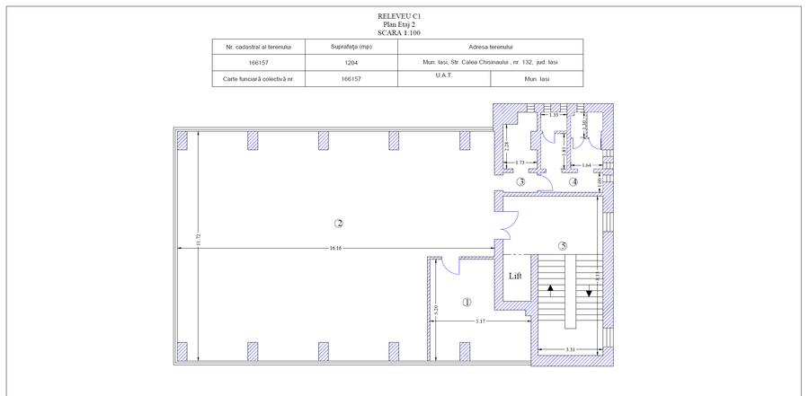 Spatiu de Birou/Comercial 240m2 zona Baza 3 - Calea Chisinaului 132 - 10