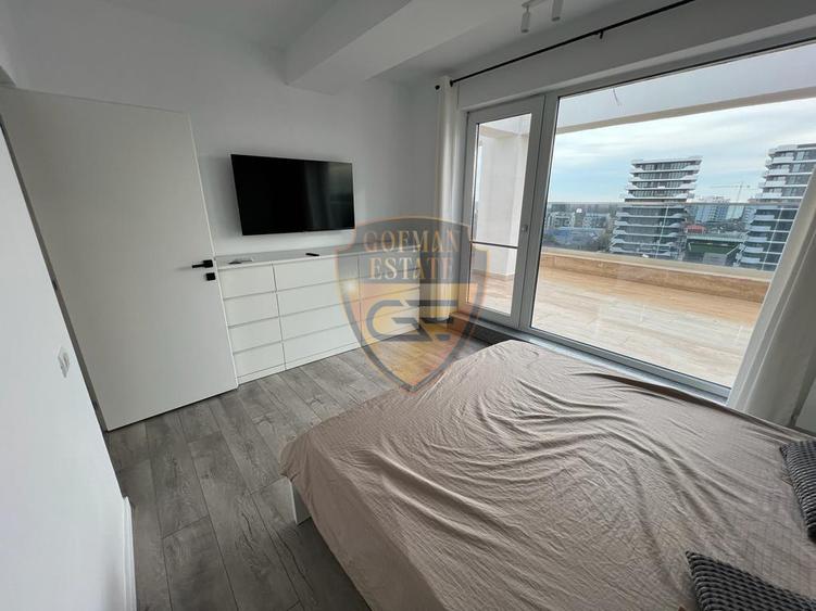 APARTAMENT 3 CAMERE TIP PENTHOUSE | VEDERE LA MARE DIN TOATE CAMERELE