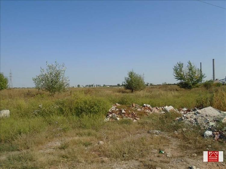 Teren cu PUZ industrial si acces din centura