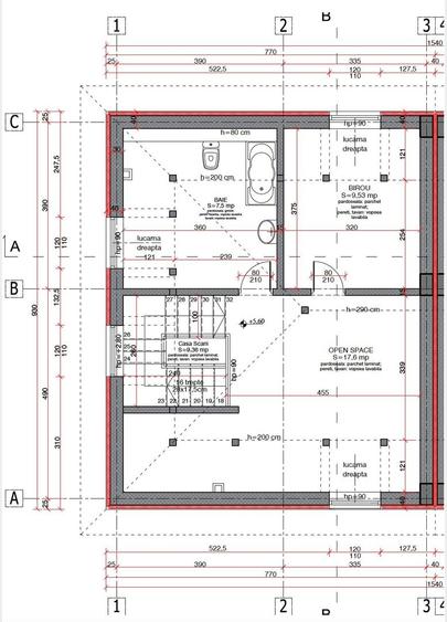 Casa Stil Mediteranean/ Zona Trapezului