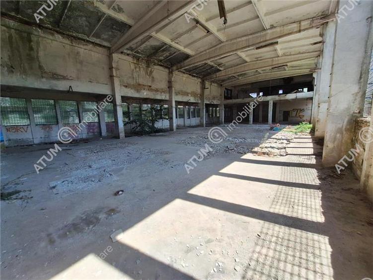 Spatiu cu suprafata de 500 mp si teren de 1159 mp in zona Strand Sibiu