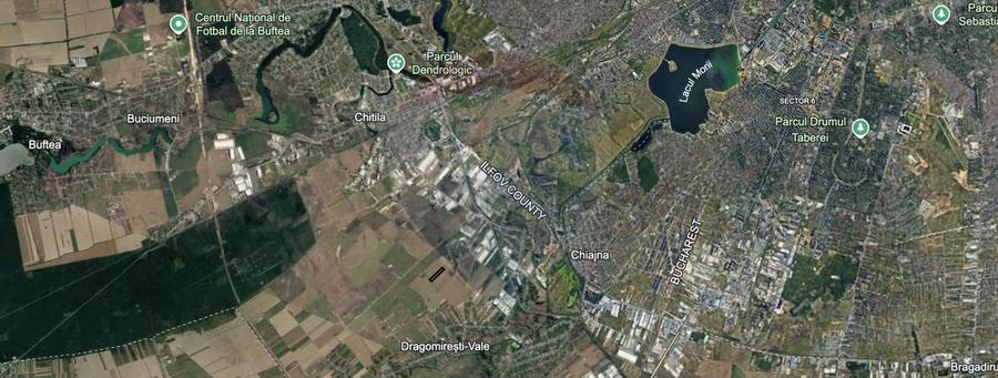 Teren intravilan 10.000 mp, Dragomiresti Vale | CERTIFICAT DE URBANISM