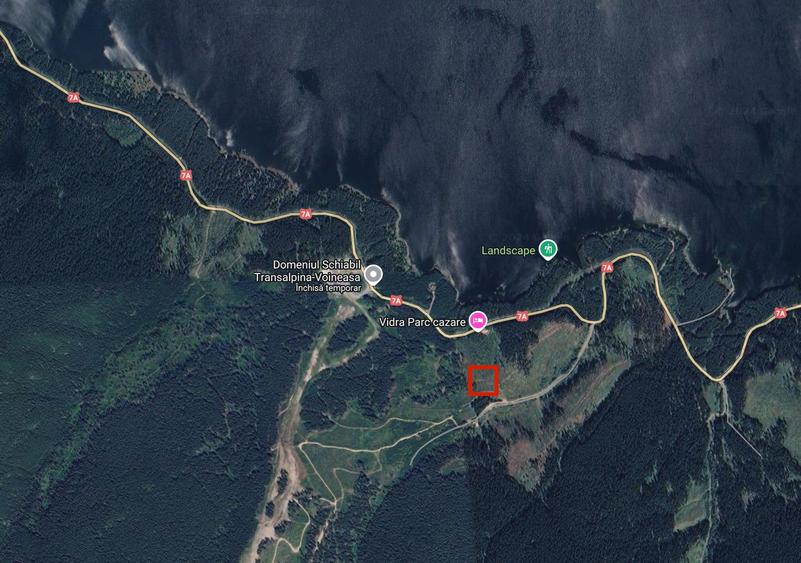 Vânzare teren 10.000 mp – Zonă montană, județul Vâlcea, aproape de domeniul schi