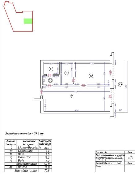 Apartament 2 Camere | Mobilat Premium | 71 mp | Zona Unirii