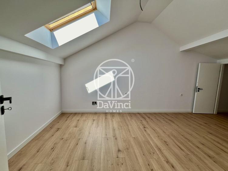Penthouse 3 camere, 2 bai si dressing, intabulat, contoare montate