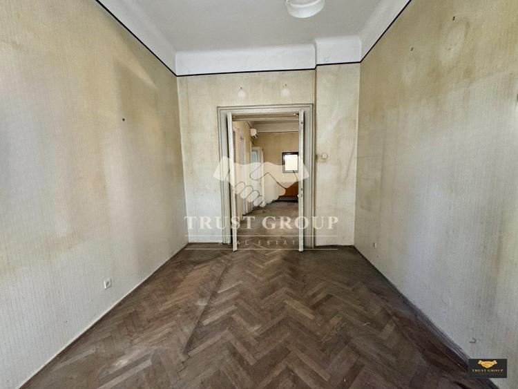 4 camere Parter in vila Cismigiu |+2 cam la demisol +1/2 din mansarda | Garaj