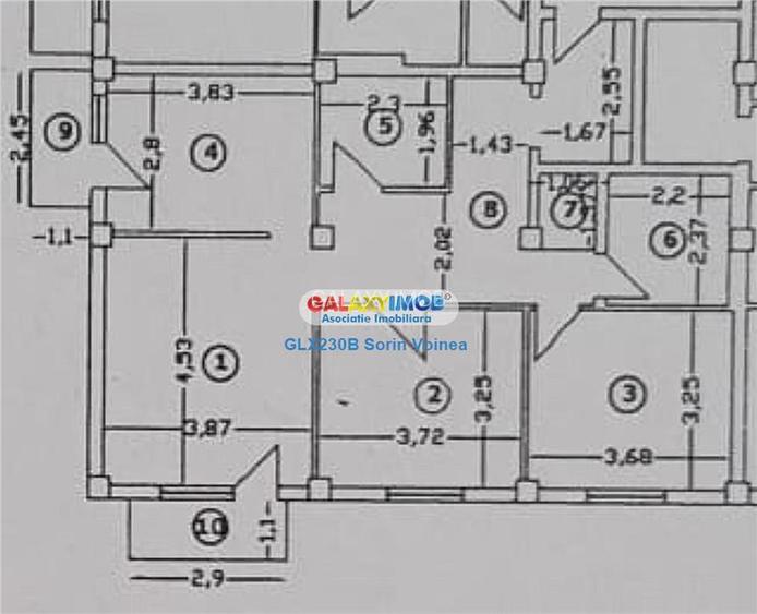 Apartament 3 camere Pallady Titan | bloc 2009 | centrala parcare +boxa - 16