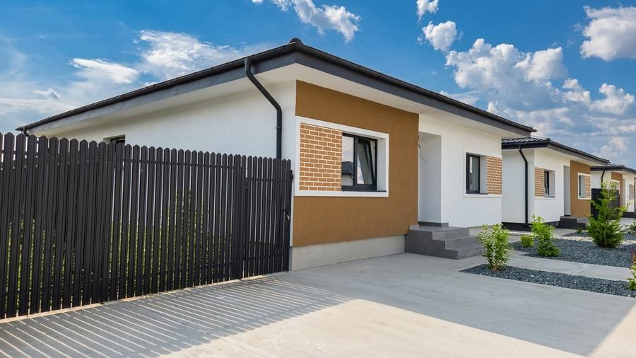 Casă nouă individuală. Parter. Complex rezidențial. Tunari.