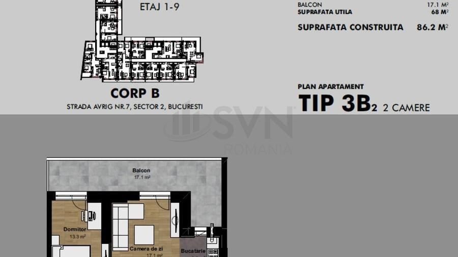 REA1026448 2 camere Obor I Direct Dezvoltator