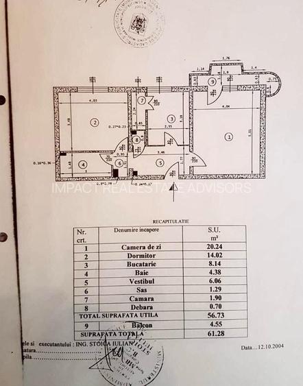 OPORTUNITATE 2 CAMERE ‖ ZONA NERVA TRAIAN ‖ BLOC REABILITAT - 1