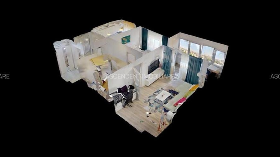 Apartament de 2 camere, decomandat cu vedere deschisa, Centrul Civic, Brasov - 16