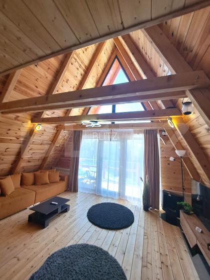 Oportunitate de investiție – 3 Cabane A-Frame la cheie în Moieciu - 5