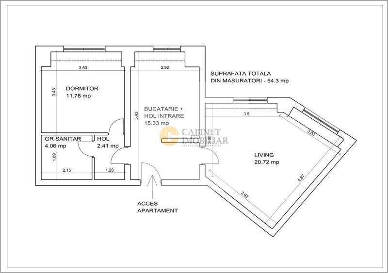 2 camere I Calea Calarasilor I Etaj 1 I 2004 - 19
