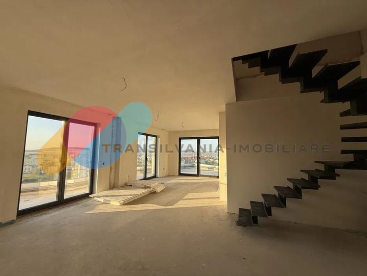 Penthouse 74.5 mp, Terasa 20 mp, 2 niveluri, zona Buna Ziua, str. Mihai Romanul