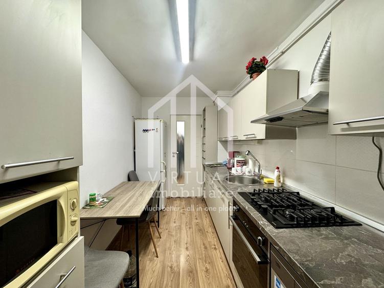 Apartament cu 3 camere, 66mp utili+pivnita, decomandat, Terezian