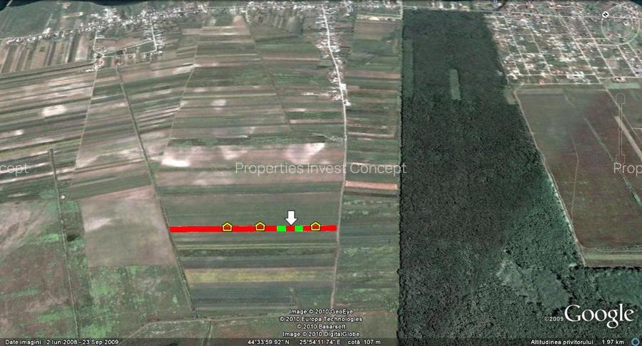 Loturi de casă Samurcași - Pădurea Raioasa –15 ml ASFALT proiecte in Dezvoltare - 9