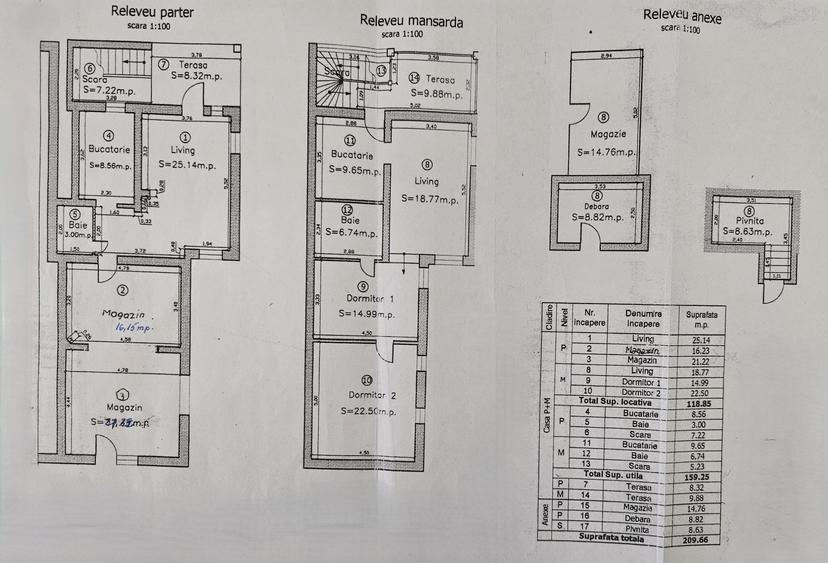 Casă individuală cu SAD, P+M, 2 apartamente, Timișoara, zona Lipovei, comision 0