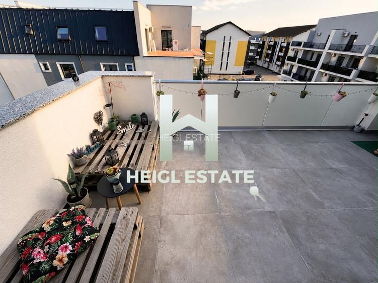 Apartament cu o camera , bucătărie închisă, terasa de 45 mp, Giroc - 7
