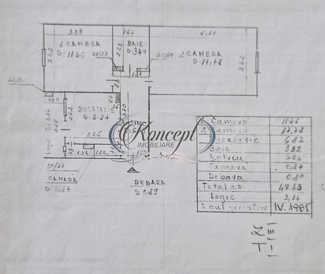 Apartament luminos, aproape de Iulius Mall