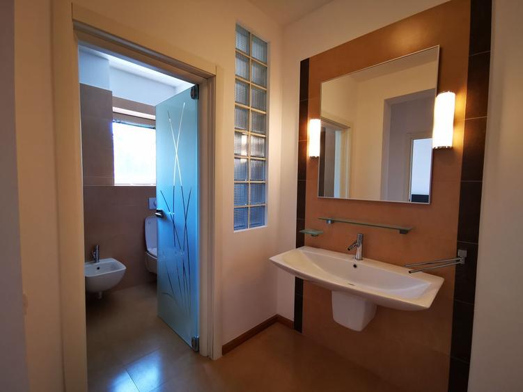 Vila moderna langa lac, mobilata complet