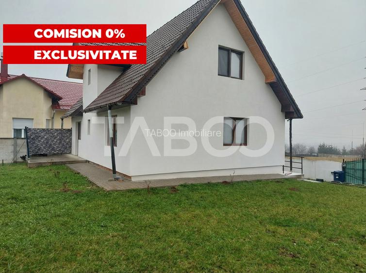 Casa individuala noua 4 camere P+M  curte libera 416 Cisnadie - 11