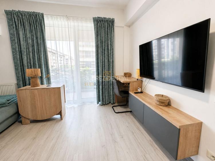 Inchiriere studio complet mobilat, loc de parcare -Str. Biruintei - 3