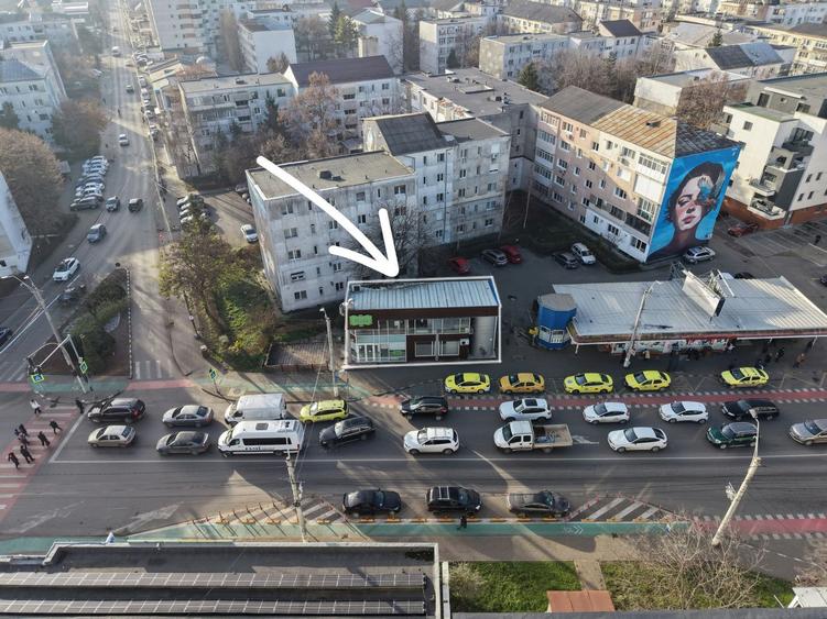 Cladire individuala 243 mp de inchiriat pe strada Mioritei Bacau