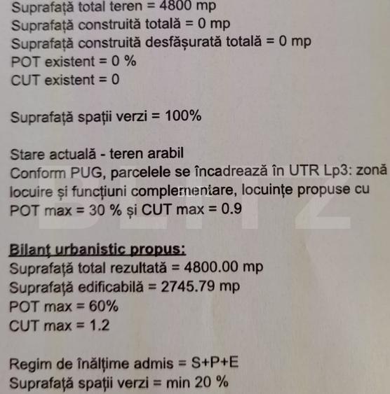 Investitie ! Teren intravilan 4800 mp, pretabil PUZ , Triajului -Baciu ! - 3