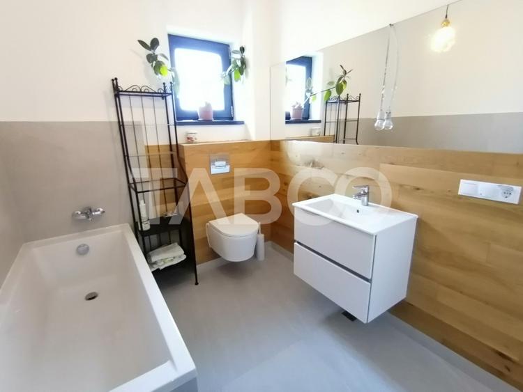 Casa individuala moderna cu terasa teren 408 mp zona Selimbar Sibiu