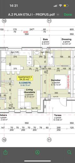 Apartament de vanzare, 67.79 mp, zona Central