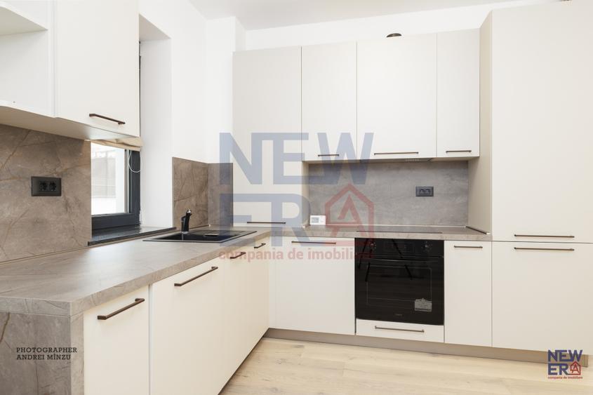 Apartament NOU 3 camere cu terasa 10 mp in bloc boutique, zona Herestrau