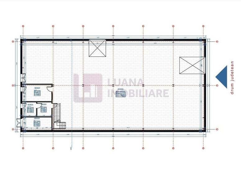 Hala industriala Cristian 270 mp | cu proiect pentru inca 2 hale | teren 3000 mp