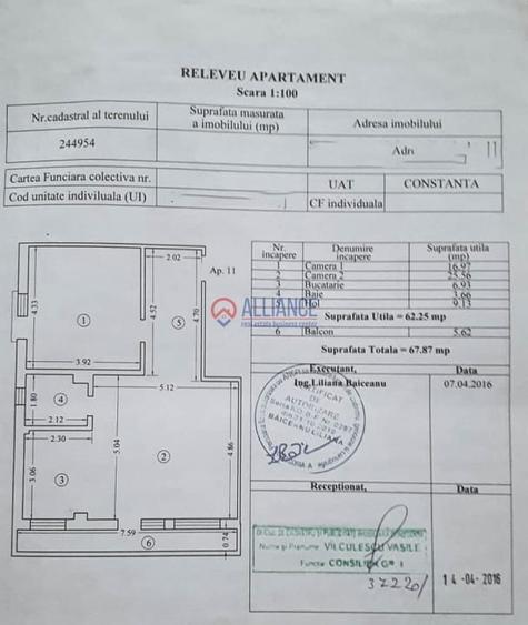 Tomis Plus - Apartament 2 camere |Complet mobilat și utilat |