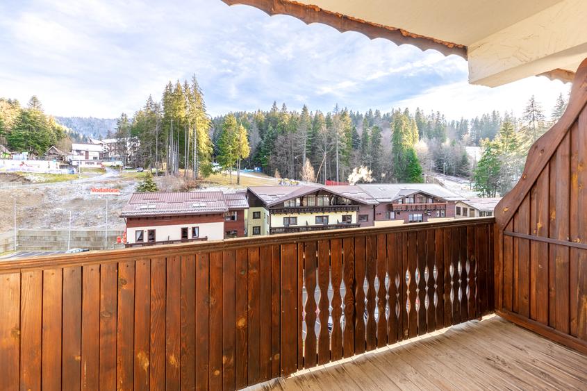 Garsoniera cu vedere la partia Clabucet , Predeal, Brasov