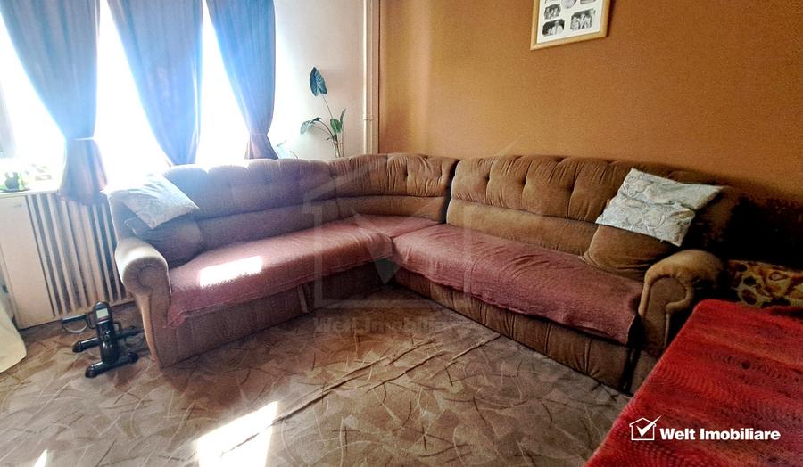 Apartament cu 2 camere decomandate cu balcon inchis in Manastur