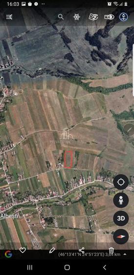 Teren cu suprafata totala de 2358 Mp, Albesti