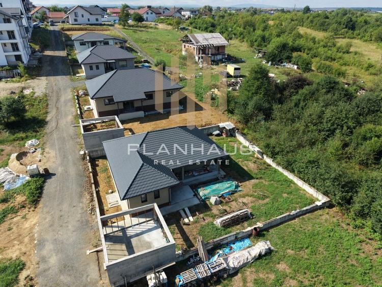 Case individuale finisate Mocira | 6 ari teren | Garaj 36 mp | Terasă 39 mp |