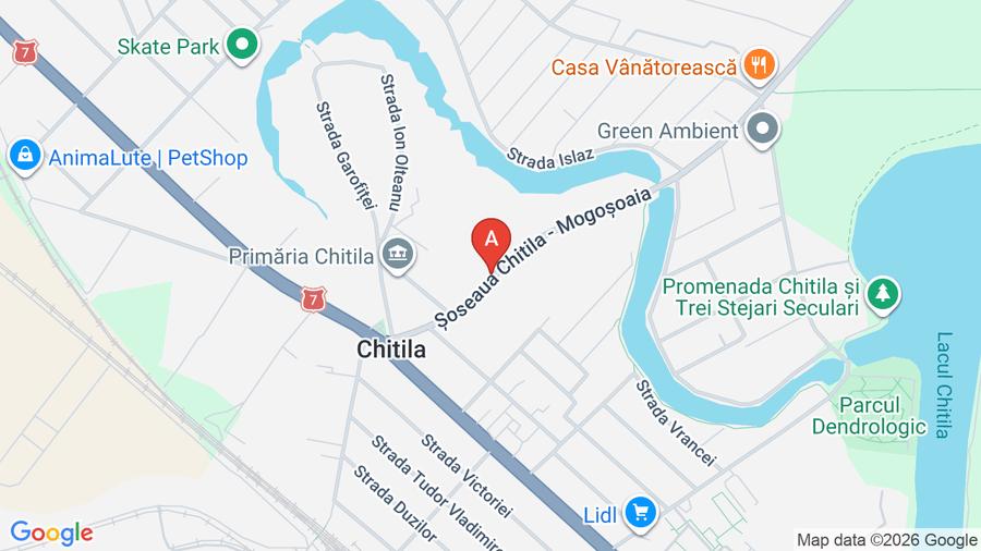 Cladire tip Vila utilizata ca atelier manufactura