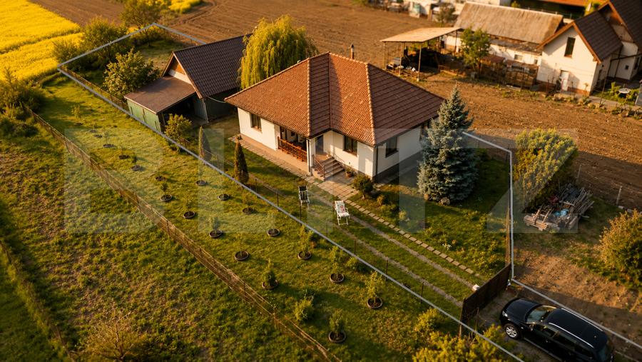 Vând casă pe un singur nivel în Cristești