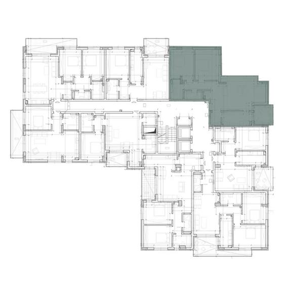 Apartament de 3 camere, 90,3 mp ANDREI MURESANU