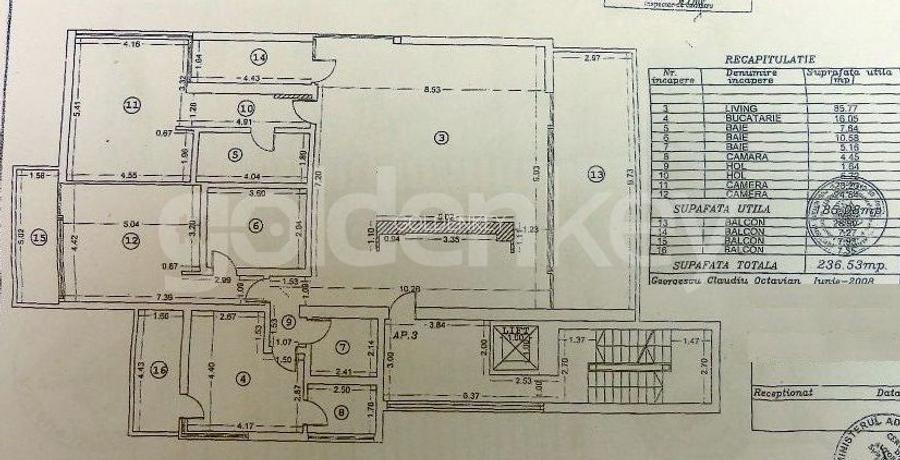 Apartament spatios cu 3 camere | zona premium - 1